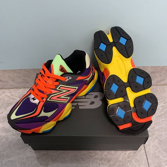 New Balance 9060 Fashion "Prismatic Purple Vitality Spring" Sneakers - Picture 5 of 6